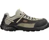 A side view of a RUNNEX S2-ESD-Sicherheitshalbschuhe TeamStar shoe against a white background. Produktbild-Vorschau