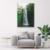 Leinwandbild wasserfall berglandschaft natur 70x100 cm Produktbild-Vorschau 2