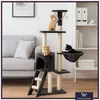 Škrabadlo pre mačky 138 cm Tmavo sivé WERDANO PETS Náhľad obrázku produktu 3
