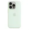 Apple iPhone 15 Pro Silikon Case mit MagSafe – Blassmint, Produktbild-Vorschau 7