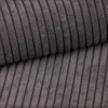 Close-up view of dark grey corduroy fabric. Produktbild-Vorschau