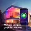Appgesteuerte E27 LED-Lampe  | Zeitpläne  | RGBW 16 Mio Produktbild-Vorschau 2