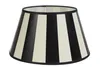 Light & Living Lampenschirm drum 25-18-14 cm KING schwarz Produktbild-Vorschau 1