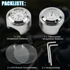 Motorrad-Lenkeruhr und Thermometer, passend für Lenker Produktbild-Vorschau 7