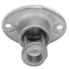 A close-up, angled view of a metal boat drain plug on a white background. Podgląd zdjęcia produktu