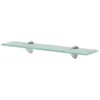vidaXL Étagères flottantes 2 pcs. Verre 50x20 cm 8 mm Voir les images du produit 1