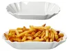 2x Fries Pommesschale oval weiß Currywurst-Schale Produktbild-Vorschau 1