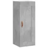 vidaXL Credenza grigio cemento 34,5x34x180 cm materiale a Anteprima dell’immagine prodotto 9