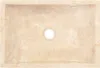 vidaXL Waschbecken 45x30x12 cm Marmor Hochglanz-Creme Produktbild-Vorschau 6