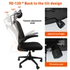 Bürostuhl Ergonomisch mit Verstellbarer Kopfstütze, Produktbild-Vorschau 6