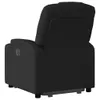 vidaXL Relaxsessel mit Aufstehhilfe Schwarz Stoff Produktbild-Vorschau 5
