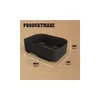 A black crisper basket with dimensions indicated by text overlays. Anteprima dell’immagine prodotto