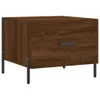 [Home] Couchtisch Braun Eichen-Optik 50x50x40 cm Produktbild-Vorschau 2