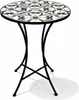 Mosaik Mosaiktisch Gartentisch Bistrotisch Tisch 60cm Anteprima dell’immagine prodotto