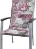 Auflage Mittellehner Florence 0798 rosa-grau Blumen Produktbild-Vorschau 2