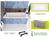 ECOLAM Badewanne Rechteckbadewanne 170x75 cm Savia Styropor Produktbild-Vorschau 5