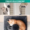 Avalo Kratzstamm für Katzen mit Spielball - 74 cm, Produktbild-Vorschau 4