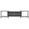 vidaXL Armoire TV Gris Sonoma 203x37x50 cm Bois composite Voir les images du produit 4