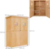 Outsunny Abri de Jardin en bois Armoire de Jardin dim. Voir les images du produit 5