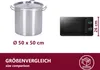 HOOZ Gastronomie Kochtopf Suppentopf 100 L Edelstahl Produktbild-Vorschau 2