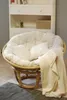 MiaMöbel Sessel 'Papasan' Honig, Ø 80 cm Produktbild-Vorschau 2