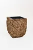 VIVANNO Pot de fleurs jacinthe d'eau WILD cube, naturel Voir les images du produit 5