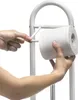 Toilettenpapierhalter EGON mit Bürstenhalter, weiß - Produktbild-Vorschau 4