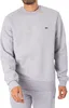 Lacoste Sweatshirt aus gebürsteter Baumwolle, Grau L Produktbild-Vorschau 11