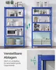SONGMICS Lagerregal mit 5 verstellbaren Ablagen, 180 x 90 x Produktbild-Vorschau 5