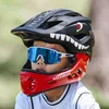 Rockbros TT-32005 Shark Kinder Fahrradhelm mit Kinnschutz Produktbild-Vorschau 7