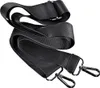 A black strap with metal clasps on a white background. Náhľad obrázku produktu