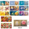 Diamond Painting Karten Set – 12 Blumen, Vögel & Tiere Produktbild-Vorschau 7