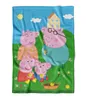 Veľká  deka Prasiatko Peppa a kuriatka Náhľad obrázku produktu 2