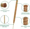 2 Stück Rankhilfe, 60cm Rankhilfe für Pflanzen, Pflanzstab Produktbild-Vorschau 2