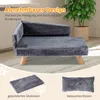 COSTWAY Katzensofa Luxus, Katzenbett erhöht, Katzencouch Produktbild-Vorschau 5