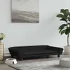 vidaXL Pelíšek pro psy černý 100x50x21 cm Velvet Náhled obrázku produktu 2