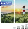 Skleněné ochranné desky na sporák, LIGHTHOUSE, 2 kusy, 52 x Náhled obrázku produktu 15