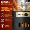 TRESKO® Chauffage radiant à gaz 11 kW avec roulettes | Voir les images du produit 8