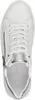 A top-down view of a white sneaker with silver accents. Náhľad obrázku produktu