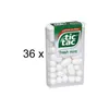 A clear product shot of a Tic Tac Fresh Mint dispenser filled with mints, with a quantity indicator to the left. Produktbild-Vorschau