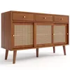 STILVORA dressoir met 3 lades en 3 schuifdeuren, salontafel Productafbeelding-voorbeeld 10