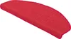 Natur Sisal Stufenmatte Rot (halbrund) in 2 Größen, Größe / Produktbild-Vorschau 2