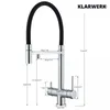 KLARWERK® Lana | Miscelatore a 3 vie in acciaio Anteprima dell’immagine prodotto 9