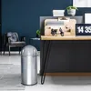 hjh OFFICE Mülleimer 35 Liter PUSH 35L Abfalleimer Produktbild-Vorschau 3