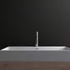 doporro Robinet mitigeur chromé design minimaliste 20,7 cm Voir les images du produit 3
