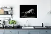 MuchoWow® Poster Pferd - Sand - Schwarz 80x60 cm - Kunst Produktbild-Vorschau 3