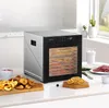 Dörrgerät Dörrautomat 10 Tabletts Edelstahl 1kW für Obst Produktbild-Vorschau 8