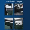 Ventilator voor auto met afzuigfunctie, USB-ventilator voor Productafbeelding-voorbeeld 2