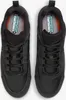 A top-down view of a pair of black Nike Air Max Ishod Wair SB sneakers. Podgląd zdjęcia produktu