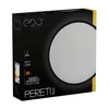 LED plafón PERETI 18W čierny krúžok 29,5cm, 3000K teplá Náhľad obrázku produktu 6